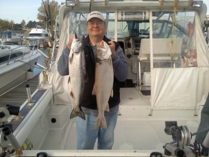 Tom B with another nice catch Fall 2012